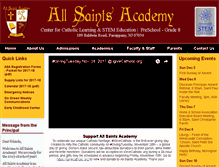 Tablet Screenshot of allsaintspar.org